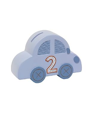 Blue car money box
