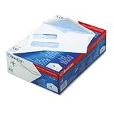 31M5l5iXRiL. SL160  Columbian White Gummed 3 5/8 x 8 5/8 Inch Double Window Business Envelopes 500 Count