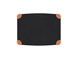 Epicurean Cutting Surfaces 12-by-9-Inch Non-Slip Gripper Cutting Board, Slate with Orange Silicone Grippers