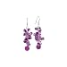 Sterling Silver Amethyst Dangle Earrings