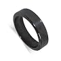 6 MM Hematite Band Gemstone Ring