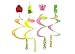 Reflective Spiral Hanging Mobile - Insect Design (095818) 4 per pack