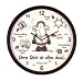 Janusch 8881 Sheepworld XL Kinder-Wanduhr