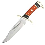 Timber Rattler Bowie Knife Pakkawood Dark 12 Inch