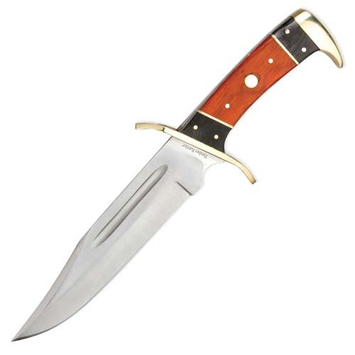 Timber Rattler Bowie Knife Pakkawood Dark 12 Inch