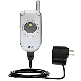 Rapid Wall / AC Charger for the LG C1300 - Gomadic Brand w/ TipExchange Technology