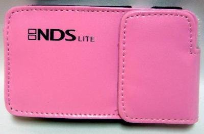 Nintendo DS Lite Pink Leather Pouch for NDS / NDSL