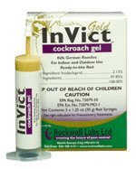 Invict Gold Cockroach German Roach Control Gel Bait 2 Boxes