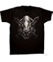 Halo 3 Alien Shield Faded T-shirt Black
