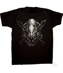 Halo 3 Alien Shield Faded T-shirt Black