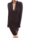 Patty Women Sexy Drape Cowl Neck Long…