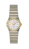 Omega Women’s Constellation Quartz Small Diamond Bezel Watch #1277.70.00
