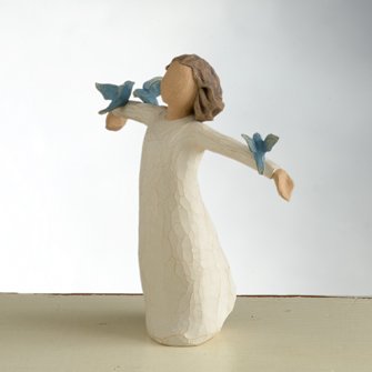 Happiness Figurine by Willow Tree