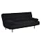 Atlanta Convertible Sofa - Black
