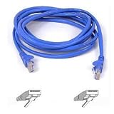 Belkin A3L791-S 50-Foot RJ45 CAT 5e Snagless Molded Patch Cable (Blue)