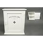 Medizinschrank Apothicaire Hausapotheke Holz Wei� &hellip von Only4You