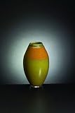 Egg Shaped Opaque Earth Tone Vase