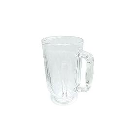 381228-00 replacement glass blender jar. Fits Black & Decker. by Goodmans