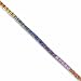 14K White Gold MultiColor Rainbow Sapphire Fancy Bracelet
