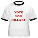 Vote For Hillary - Ringer T-Shirt by South Horizon