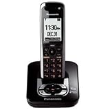Panasonic Dect 6.0 Black Additional Premium Cordless Handset with Larger LCD and ChoiceMail (KX-TGA740B)