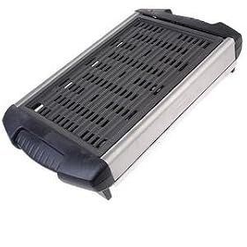 DeLonghi Healthy Indoor Grill with Cast Iron Grill Plate by DeLonghi