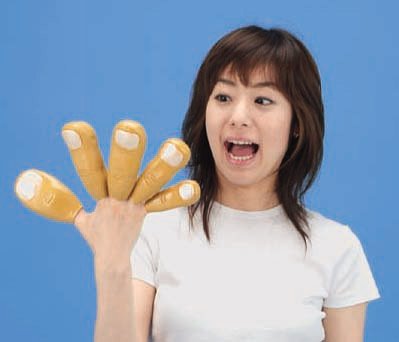 ジャンボ 指セット 5本