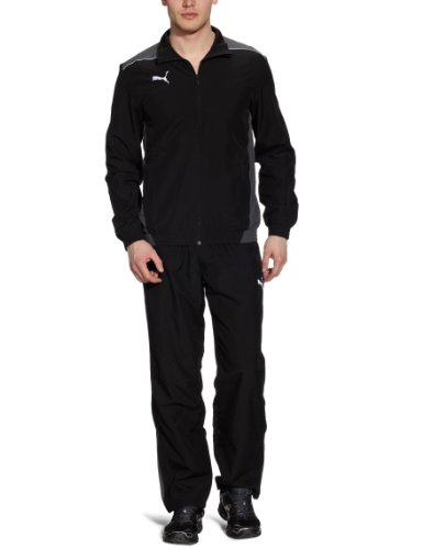 PUMA Herren Trainingsanzug Foundation Woven, black-dark shadow, XXXL, 653093 03 Preisvergleich