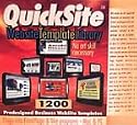 Quick Site Website Template Library 1200 Predesigned Business Website Templates Plugs into FrontPage and more