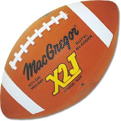 <b>MacGregor?X2J Junior Football - Rubber (EA)</b>