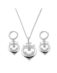 Sterling Silver Sets With Cubic Zirconia