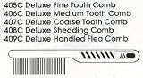 409C DELUX HANDLED FLEA COMB 12