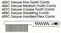 Miller Forge Deluxe Flea Comb w Handle