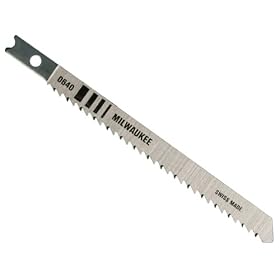 Milwaukee 48-42-0640 4-Inch, 10 Teeth per Inch, High Carbon Steel Jig Saw Blades, 5-Pack by Milwaukee