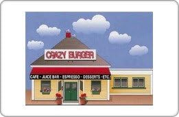Crazy Burger Gift Certificate ($85)
