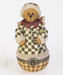 Boyd's Bears by Enesco Collectible Abner Elfin Kringle-Klaus Trinket box