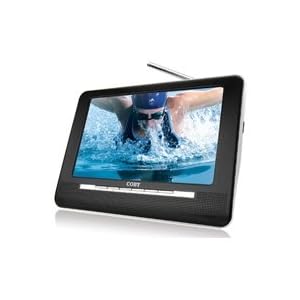 Coby TFTV1091 10-Inch Portable Widescreen LCD TV with ATSC NTSC Tuner and Integrated... by Coby
