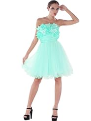 Fitted Cocktail Short Tulle Homecoming Dress/Mini Dress 