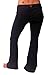 Hard Tail Women's Scrunchy Waistband Wide Flare Pant