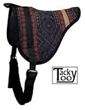Contour Tacky Back Bareback Pad - Black
