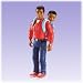 Loving Family Dad and Baby African-American Dolls