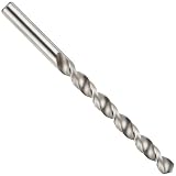 Cleveland 2012 Style High Speed Steel Jobbers' Drill Bit, High Helix, Uncoated (Bright), Round Shank, 118 Degree Conventional Point, #20 (Pack of 10)