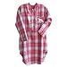 Pink Plaid German Shepherd White