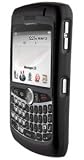 BLACK Verizon (Seidio) Soft Touch Snap On Shell Hard Plastic Rubberized Case Cover for Verizon and Sprint Blackberry Curve 8330