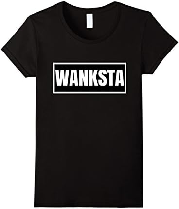 WANKSTA BLACK T SHIRT (WANKSTA SHIRT) - Female XL - Black