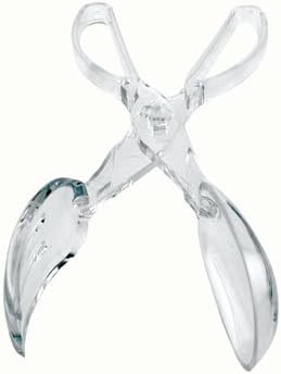 Kitchen Salad Tongs - Best For Serving, Handling Food Or Combining Salads And Fruits In A Bowl- 100% Deluxe Plastic - 11" - Makes A Great Gift