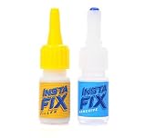 Phyx-All Corp Insta-Fix Adhesive and Filler System (.35 oz/10 g bottles)