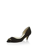 Buffalo London Zapatos peep toe (Negro)