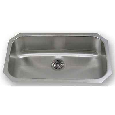New England Undermount Rectangular Kitchen Sink