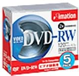 DV-RW120VBGX5 DVD-RW 4.7GB ビデオ用 5枚パック
